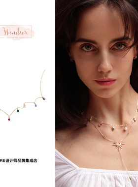 dare手店珠宝项链锆石