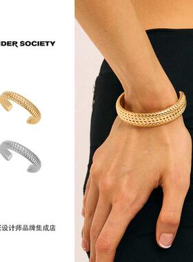 tendersociety老花镂空手镯首饰