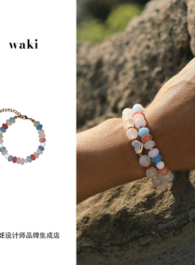 waki贝壳俱乐部手链串珠首饰
