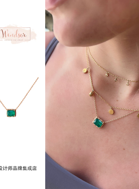 Dare买手店 LHwindsor温莎珠宝自生之境项链金色欧美复古通勤首饰