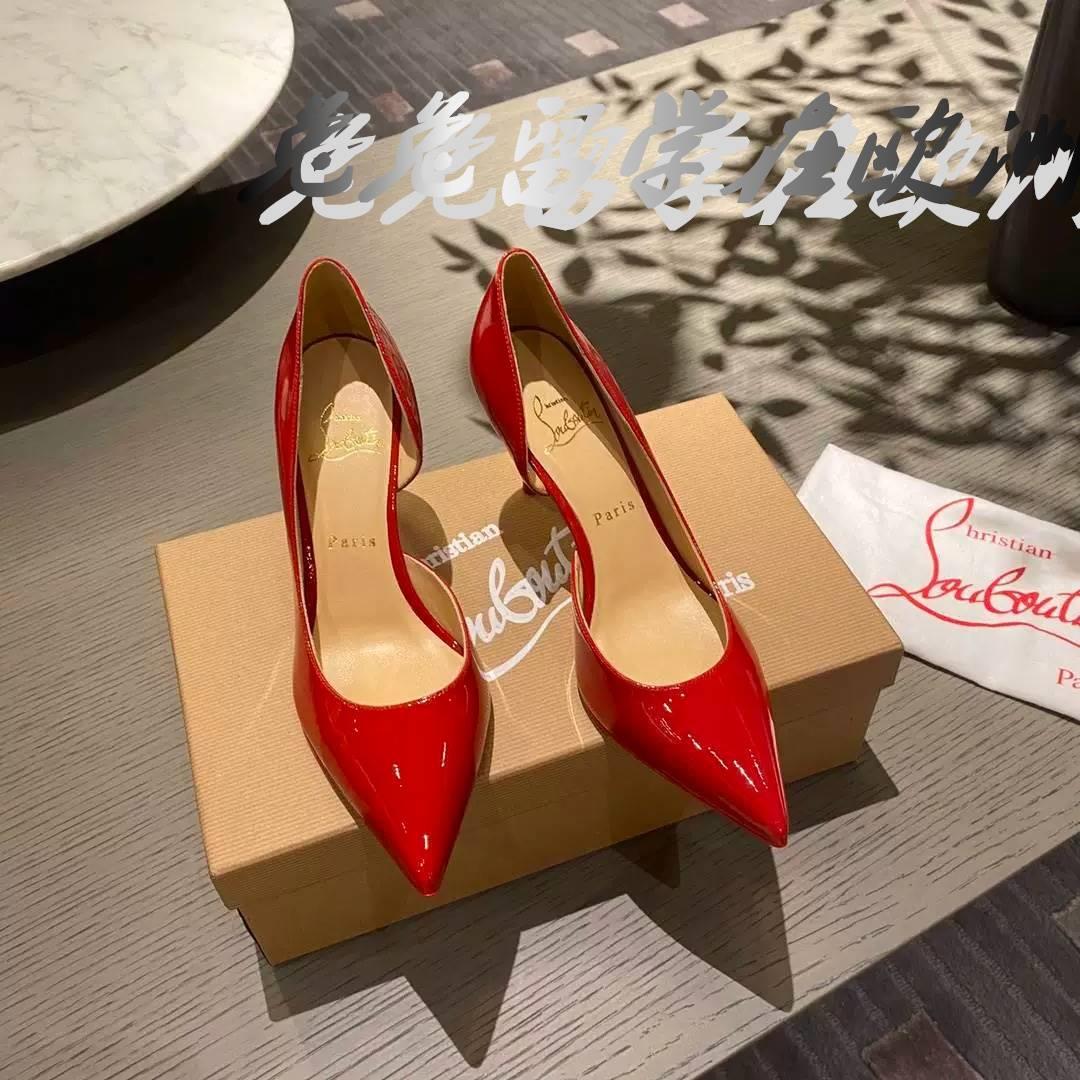 代购Christian Louboutin/CL经典红底高跟鞋细跟尖头女鞋婚鞋正品 - 图3