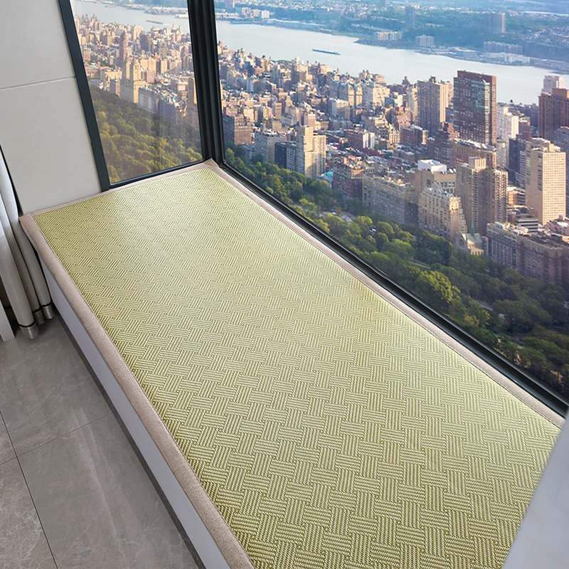 Summer Japanese style mat custom-made rattan sofa window sill cushion