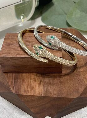 真金简约轻奢小众手环18百搭时尚