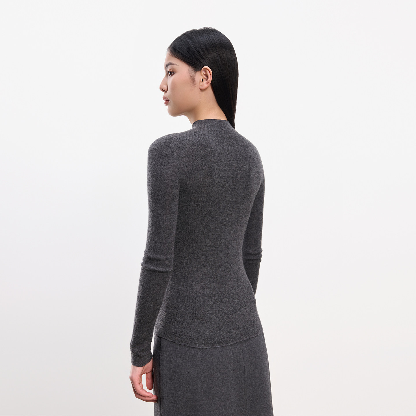 【精纺羊绒 无缝工艺】皮皮狗25秋冬新款女士半高领打底羊绒衫,淘宝优惠券,粉丝福利购,淘宝优惠卷