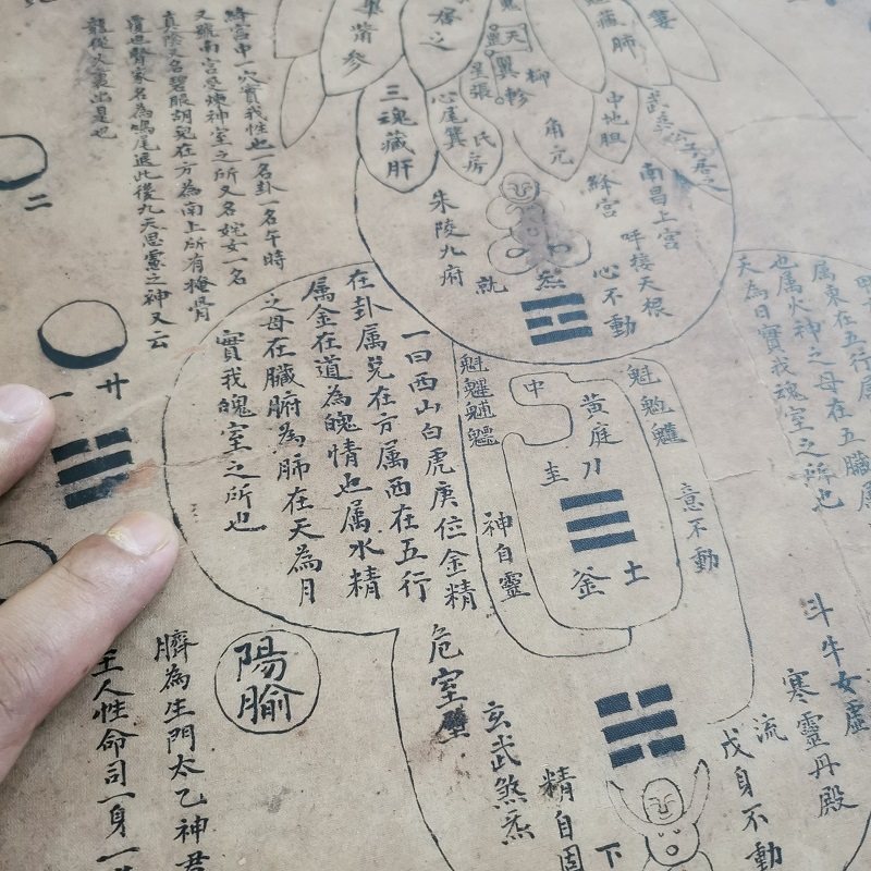 癖隐子借假修真图复古书法字画宣纸微喷仿古复制竖幅挂轴国画装裱,淘宝优惠券,粉丝福利购,淘宝优惠卷