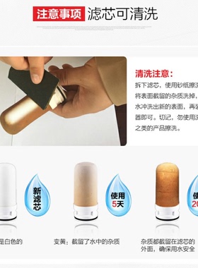 荣事达净水器通用滤芯陶瓷