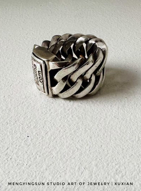 稀有荷兰收藏级小众品牌 Buddha to Buddha中性指环