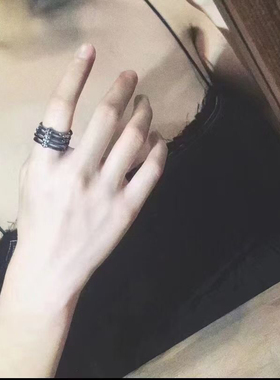 My Jewelry【金色肋骨】原创设计作品18k黄金925银中性酷帅个性