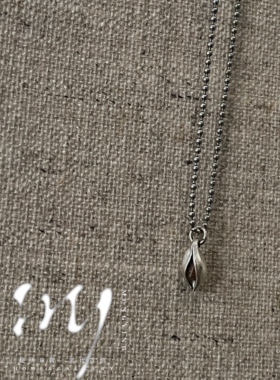 My Jewelry | 原创设计师种子项链花瓣项链银饰高级感小众设计感