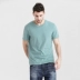 Mùa hè 2019 áo thun mới nam tay ngắn cotton nửa tay đập phá áo sơ mi thanh niên giản dị quần áo nam quần áo - Áo phông ngắn áo polo  Áo phông ngắn