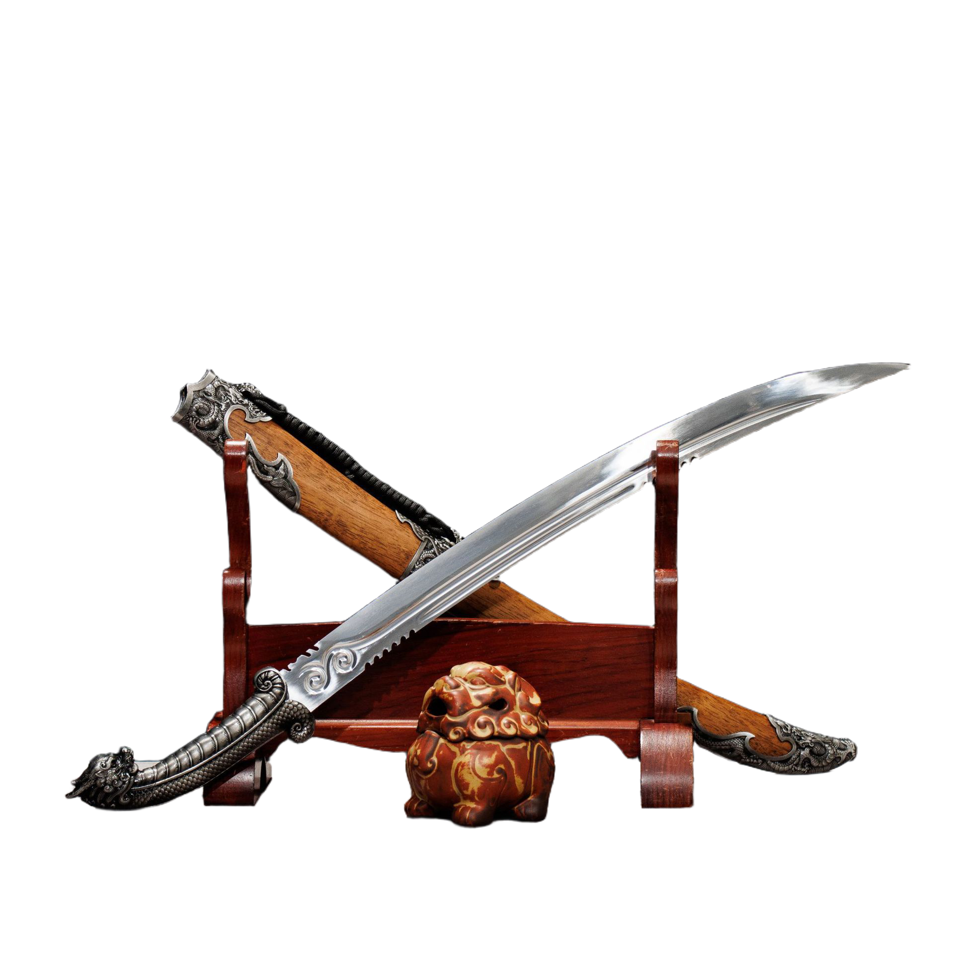 龙泉市刀剑高锰钢一体影视蒙古弯腰刀防身冷兵器清刀硬宝剑未开刃,淘宝优惠券,粉丝福利购,淘宝优惠卷