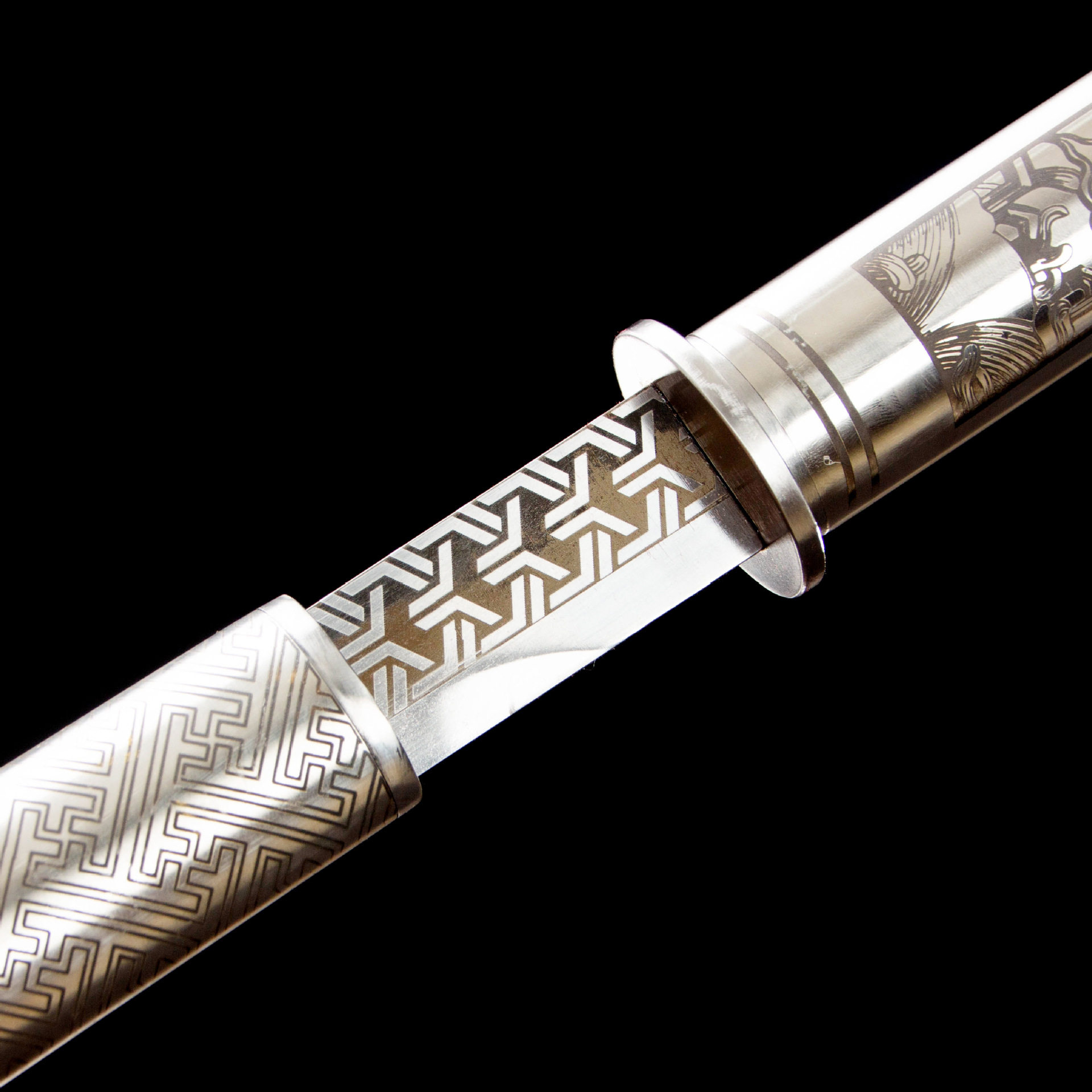 龙泉市刀剑高锰钢素装唐横刀棍直居合刀手工锻打冷兵器宝剑未开刃,淘宝优惠券,粉丝福利购,淘宝优惠卷