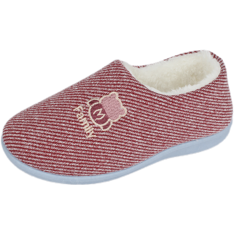 防滑2025冬季新款家居包跟棉拖鞋女士居家保暖老人室内月子毛毛鞋,淘宝优惠券,粉丝福利购,淘宝优惠卷