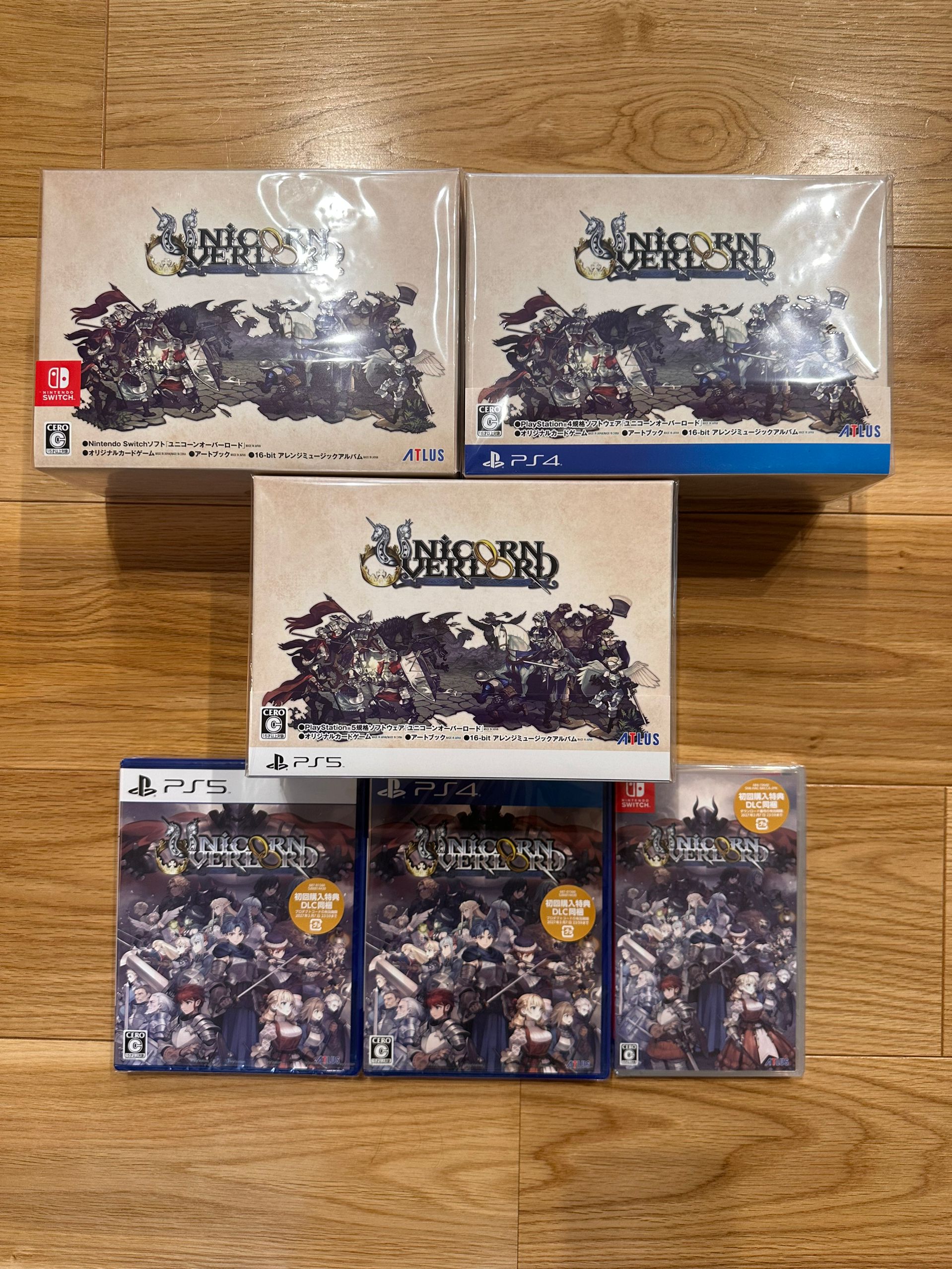 全新 NS PS4 PS5 游戏 圣兽之王 Unicorn Overlord 带特典 现货 - 图0