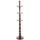 Solid wood coat rack floor-standing coat rack for bedroom and home use