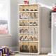 Installation-free shoe cabinet home door shoe box storage box transparent shoe artifact space-saving shoe rack storage box boots