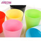 Kitchen trash can without lid household waste paper basket plastic