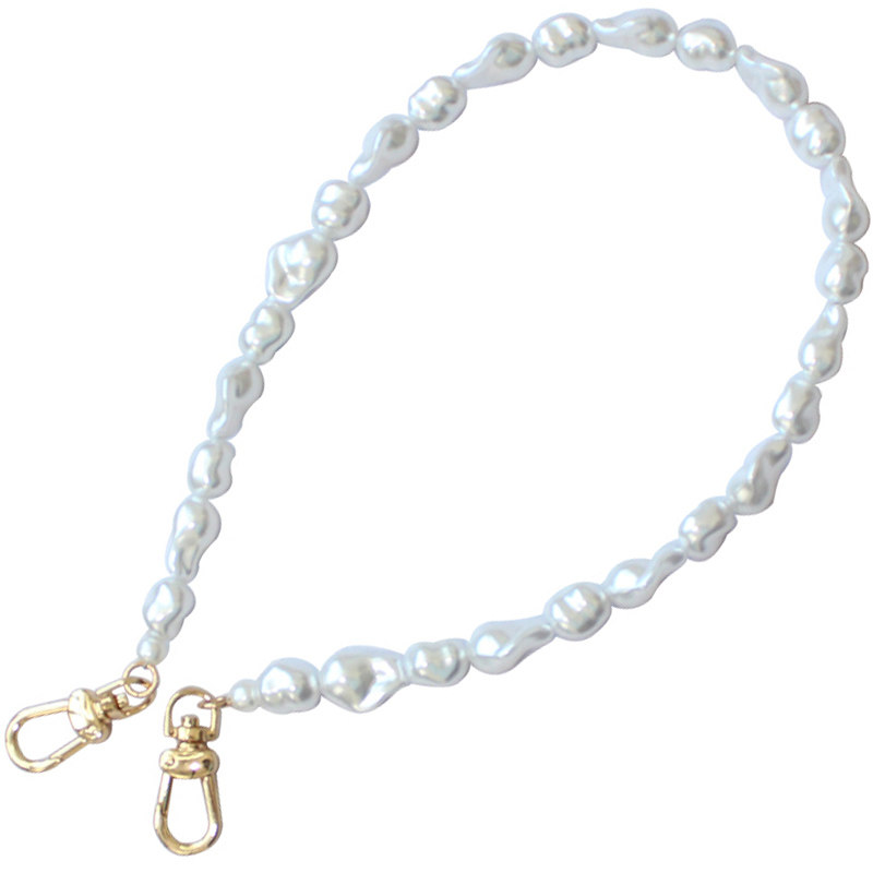 巴洛克珍珠链条单肩斜背带子时尚女包配件包带小包斜跨带配饰替换,淘宝优惠券,粉丝福利购,淘宝优惠卷