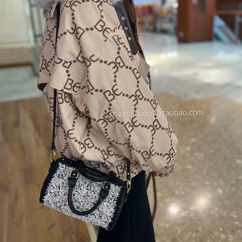 叉子手工波士顿钩针包配件枕头包编织材料包手拎手挽包带斜背套装,淘宝优惠券,粉丝福利购,淘宝优惠卷