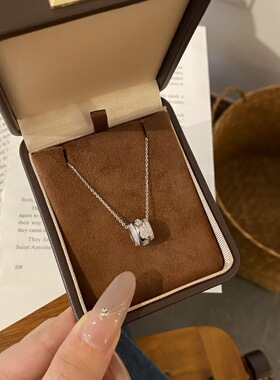 925银葫芦小蛮腰项链 轻奢小众福禄锁骨链 转运招财百搭颈链女