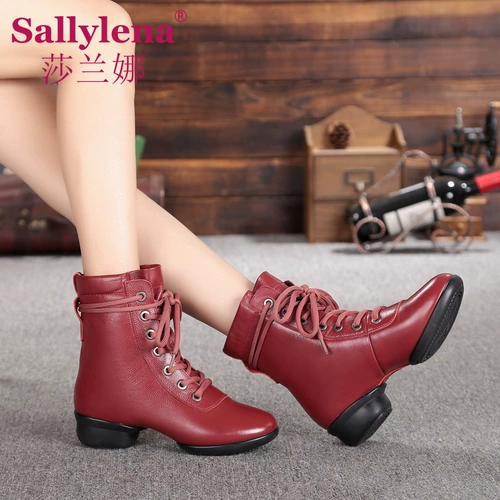 Демисезонная обувь, туфли, танцующие ботинки, из натуральной кожи, мягкая подошва