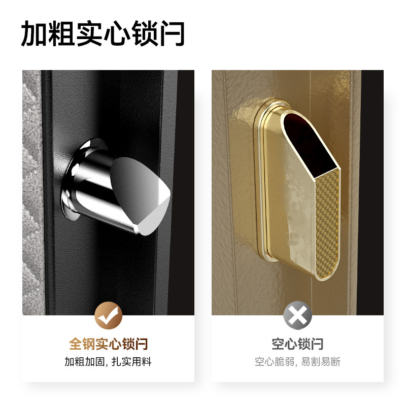 Fingerprint password safe office 80cm safe