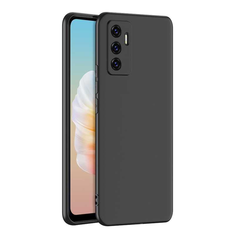 vivos10e手机壳磨砂vivis10e软壳外壳5g防摔vivos十e软硅胶全包vos10e保护套男女款V2130A时尚个性创意黑色 - 图3