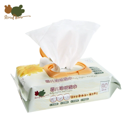 Детские влажные салфетки для новорожденных, ромашка, эссенция, глубокое очищение, увеличенная толщина