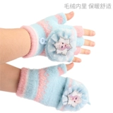 Дисней, детские демисезонные удерживающие тепло перчатки для принцессы, «Холодное сердце», без пальцев