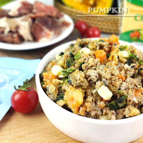 淘麻自制宠物狗狗鲜食狗粮饭湿粮拌饭零食金毛中型大型犬鲜肉罐头-图0