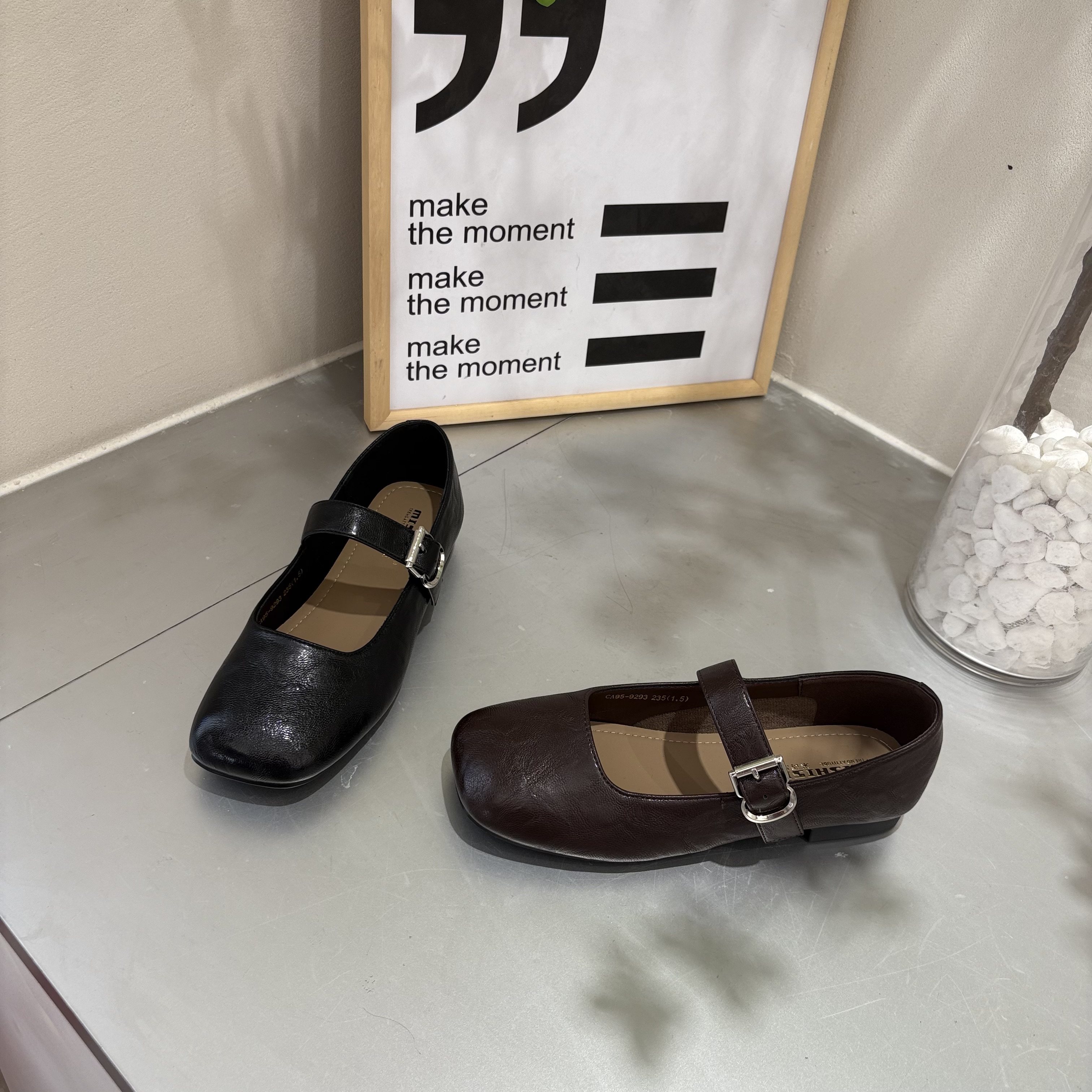 米新款2026春款浅口玛丽珍单鞋软底软面百搭平底鞋法式气质女鞋,淘宝优惠券,粉丝福利购,淘宝优惠卷