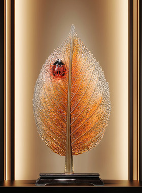 树叶摆件乔迁开业礼品高档