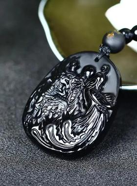 麟凤赐福2024年属龙人龙年吊坠