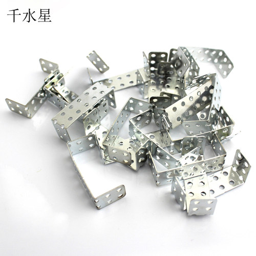 31mmU铁20个/包 U型槽铁 DIY模型玩具制作材料 桥铁diy铁片配件 - 图3