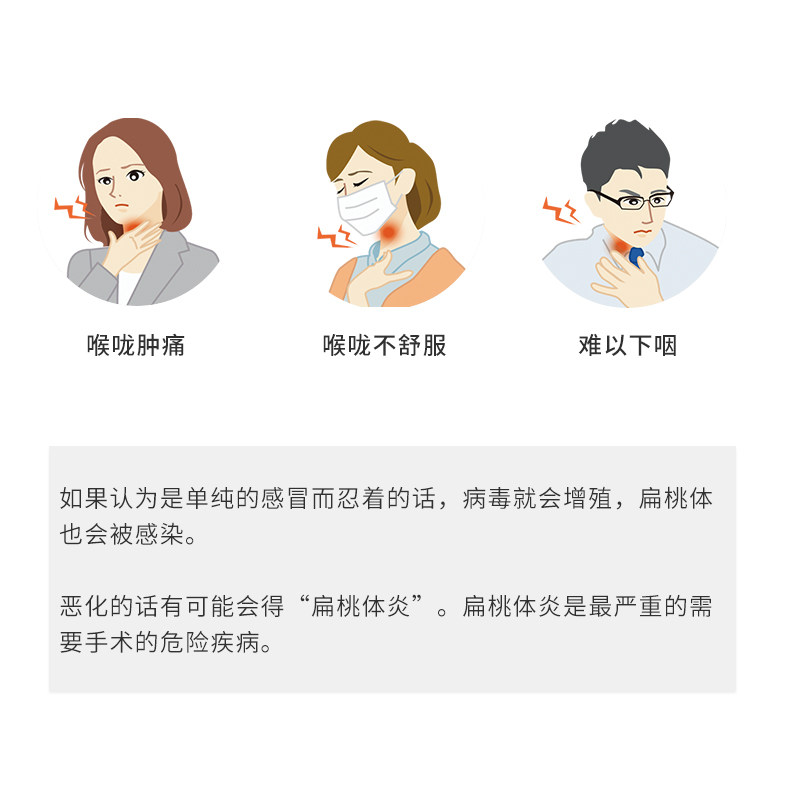 日本直邮小林制药扁桃体口腔炎药 kirindo海外国际五官用药