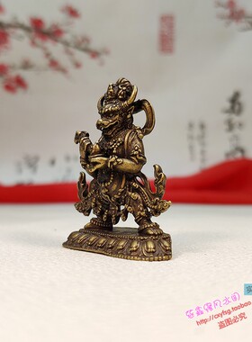 密宗牛头随身实心神像金刚护法