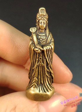随身袖珍观世音菩萨小佛像慈悲