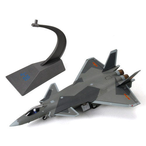 1:48歼20战斗机模型合金J20飞机模型仿真航模成品航模隐形飞机-图3