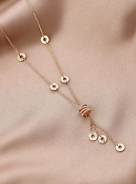 小蛮腰小蛮腰项链摩天轮纯银镀金