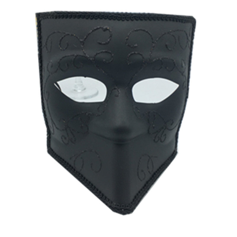 万圣节化妆舞会面具复古爵士成人男士全脸面自拍假面面具蒙面唱将