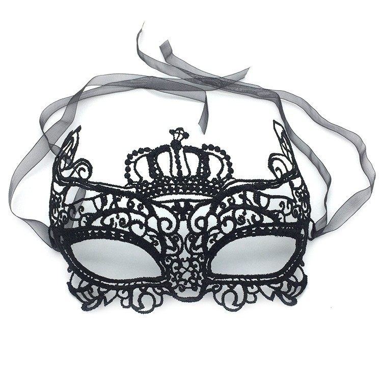 万圣节道具化妆舞会性感蕾丝眼罩聚会镂空成人女定型半脸面具黑色,淘宝优惠券,粉丝福利购,淘宝优惠卷