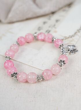 厂家直销蝴蝶吊坠手链新中式个性潮流手串简约小众清新感手饰女