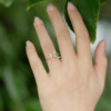 Yuqi sterling silver S925 gold and silver bird retro swallow opening adjustment ring new Chinese style gift for girlfriend