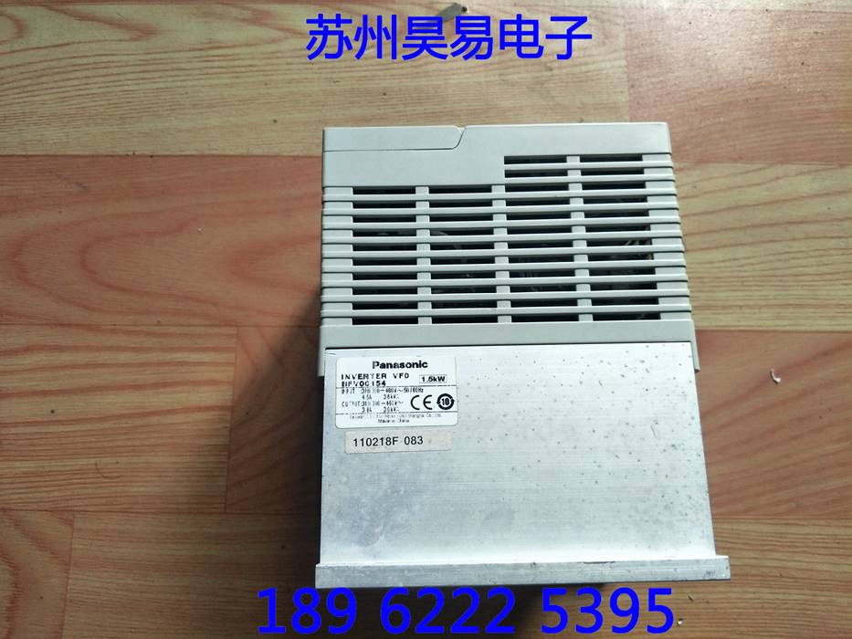 原装二手拆机松下变频器BFV00154 1.5kw/380V 成色新 功能包好 - 图0