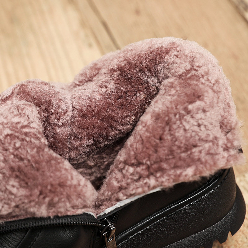 妈妈鞋子秋冬季加绒保暖棉鞋真皮软底中老年女鞋平底防滑老人皮鞋,淘宝优惠券,粉丝福利购,淘宝优惠卷