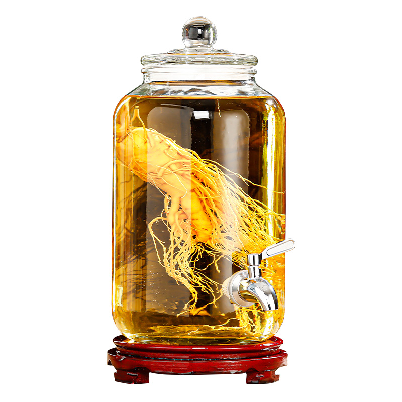 High-end sealing glass for wine bottles