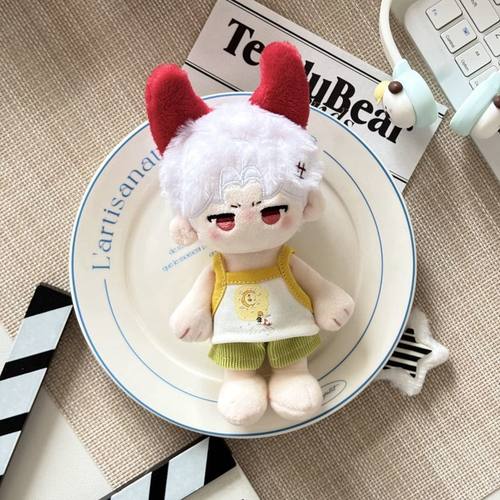 捶捶体15cm棉花娃娃书包挂件布偶娃衣站姿10CM正常体公仔换装娃衣 - 图2