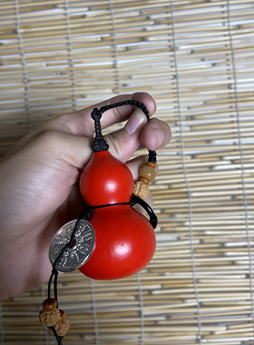 葫芦挂件大号摆件龙头葫芦家居艺术品卧室冲门对门中国结胡路
