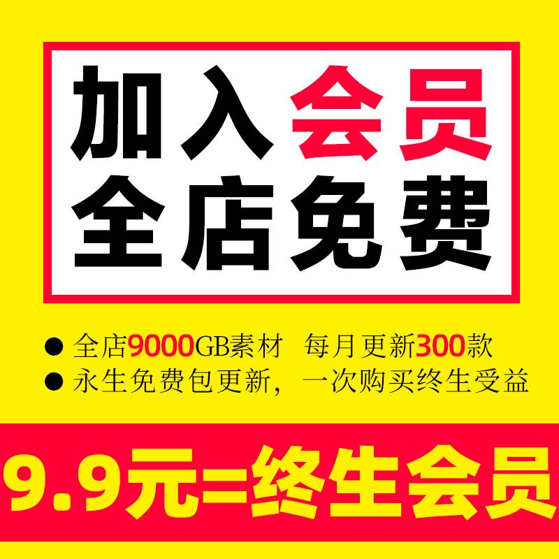 2024卡通龙年春节新年元旦KT板手举牌POP物料AI设计素材PS模板CDR - 图2