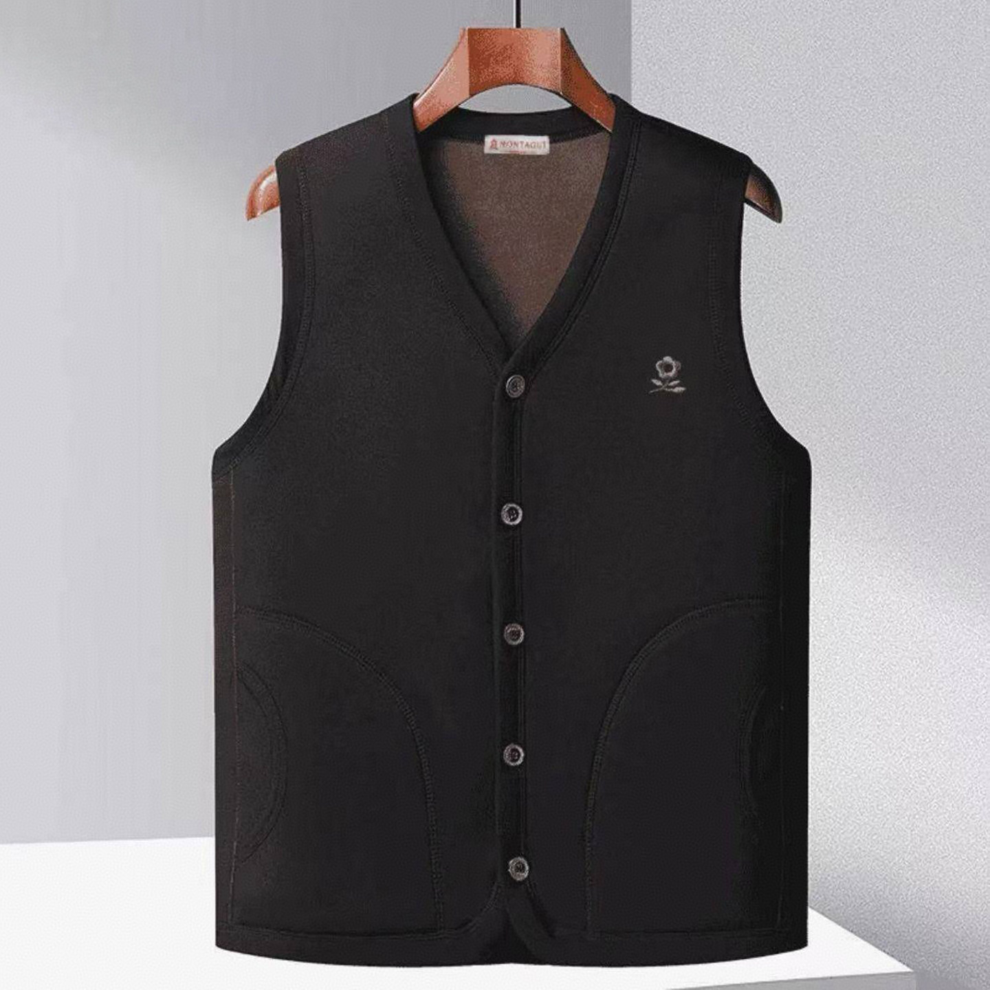 /芸菲汇加绒加厚背心官方正品男马甲2025冬防寒聚暖大码居家坎肩,淘宝优惠券,粉丝福利购,淘宝优惠卷